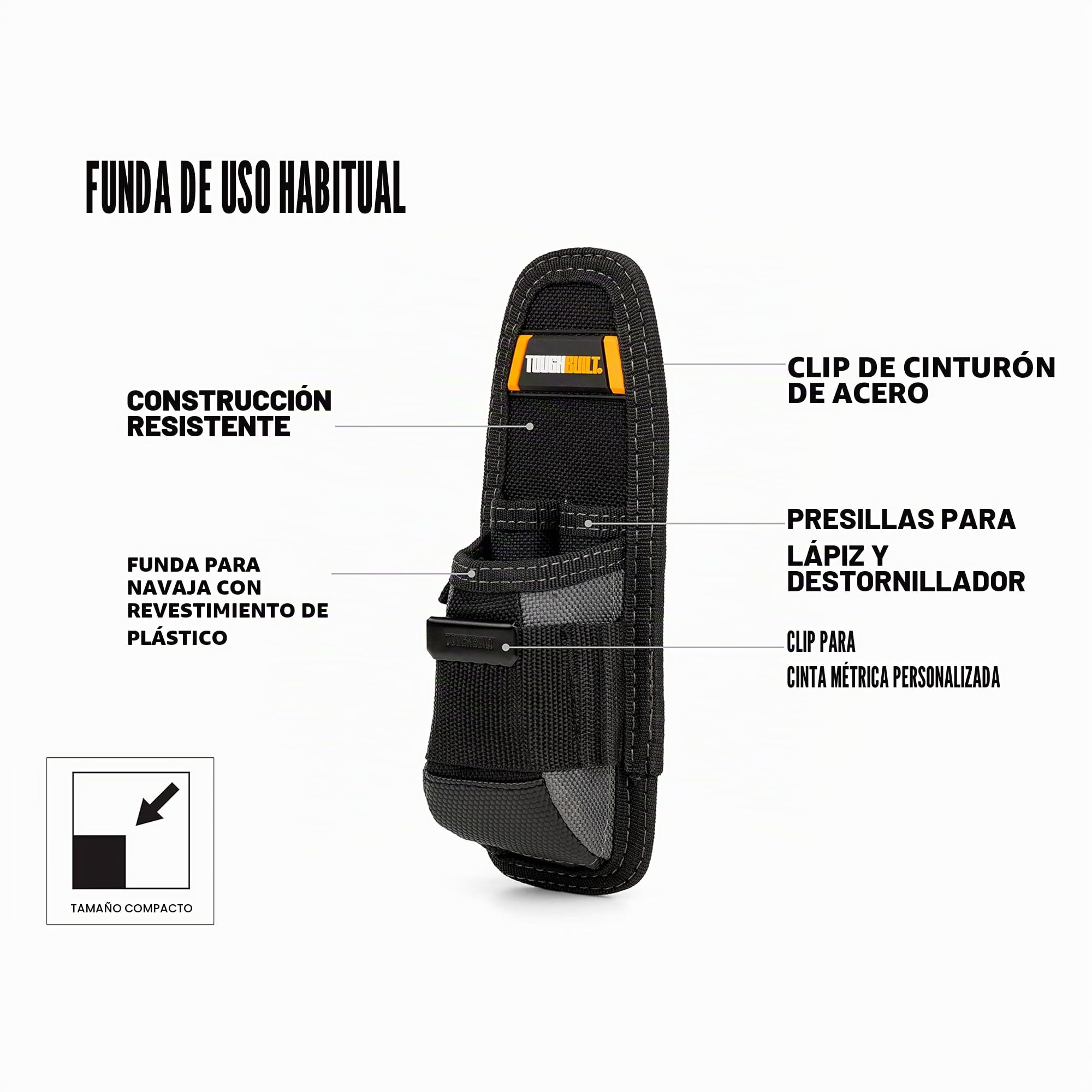 ToughBuilt tou-30 Utility Pouch - bolsillo para herramientas