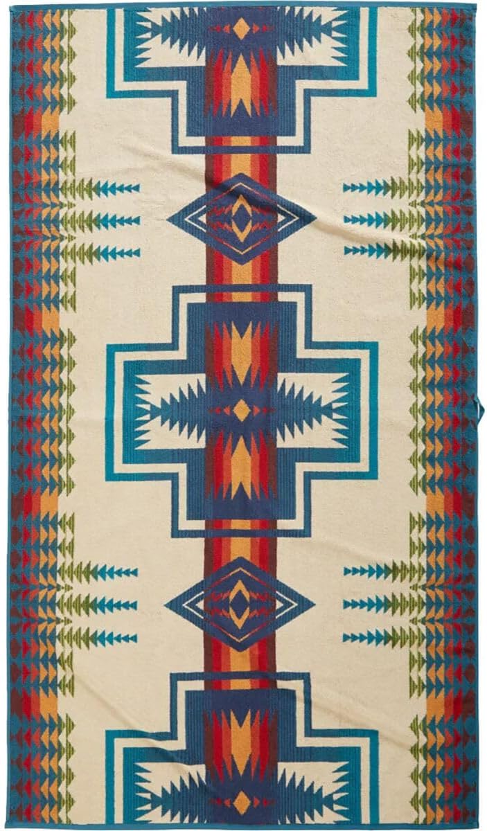 PENDLETON Oversized Jacquard Towel Century Harding One Size