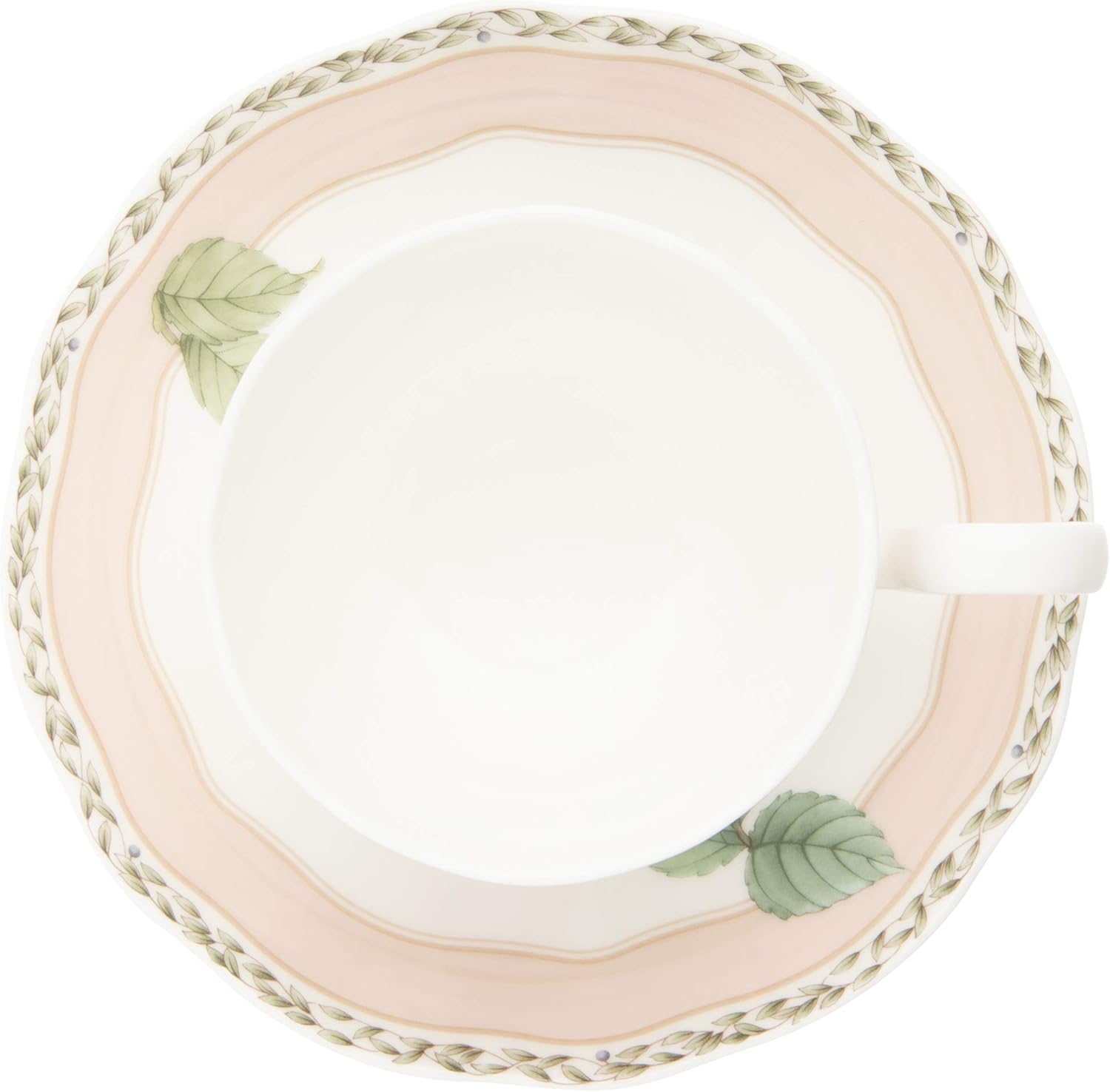 Noritake T97887/4911-2 Cup & Saucer (Coffee/Tea), 8.5 fl oz (250 cc), Orchard Garden Microwave Safe, Bone China