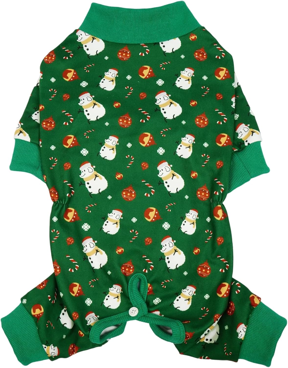 Pijama Navideña Kuoser para Perro Talla L Verde