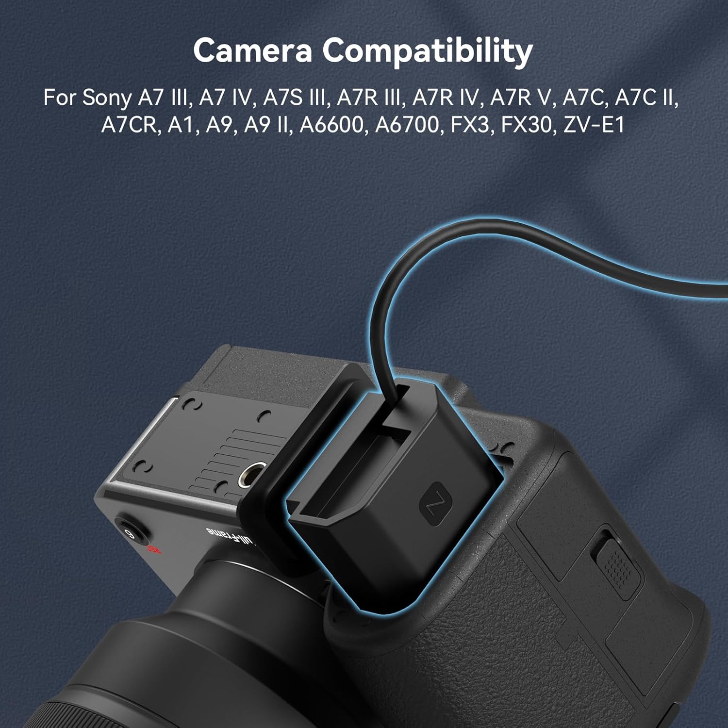 SmallRig Camera Cage for Sony A7R III / A7 III / A7 M3 and NP-FZ100 Dummy Battery