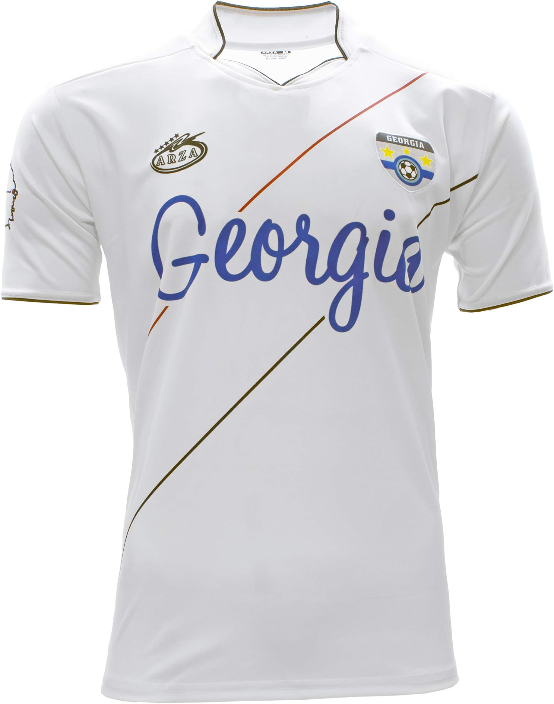 ARZA Georgia Soccer Jersey Design Color White