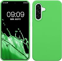 Vista 264 de kwmobile Funda compatible con Samsung Galaxy A52 / A52 5G / A52s 5G - Funda de Teléfono de Silicona TPU con Acabado Suave - Arrecife Azul