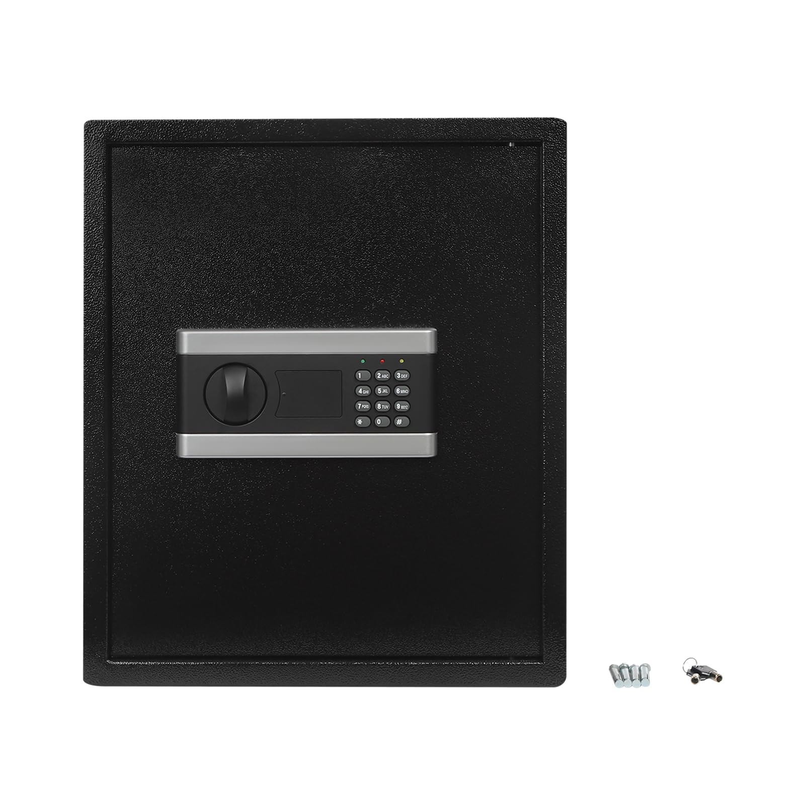 Caja fuerte, con cerradura de teclado digital de acero, antifuego, doméstica pequeña caja fuerte, para depósito de efectivo, joyas, objetos de valor, certificados, propiedad, etc