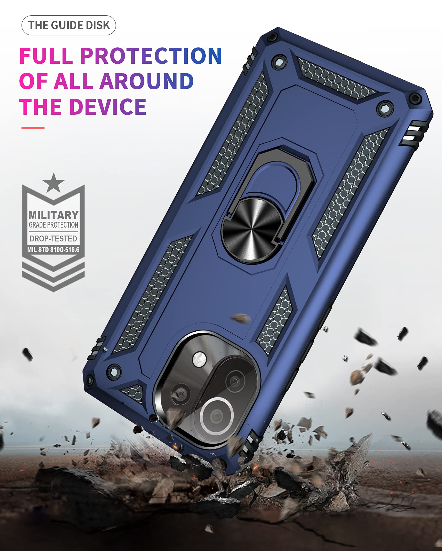 Amazon.com: for Xiaomi Mi 11 lite 5G Case with Screen Protector
