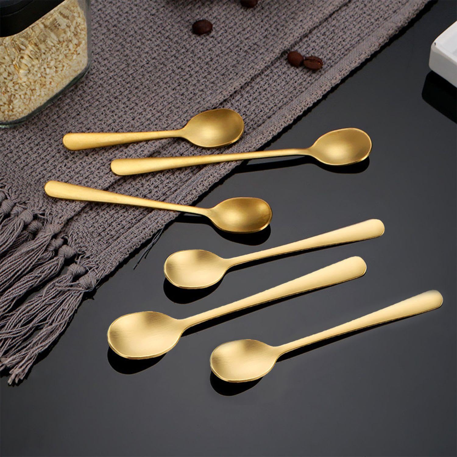 Lot De 6 Cuillères à Café En Bambou 9 Cm - Eco Living Excelsa