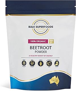 Organic Beetroot Powder 500g by Bulk Superfoods
