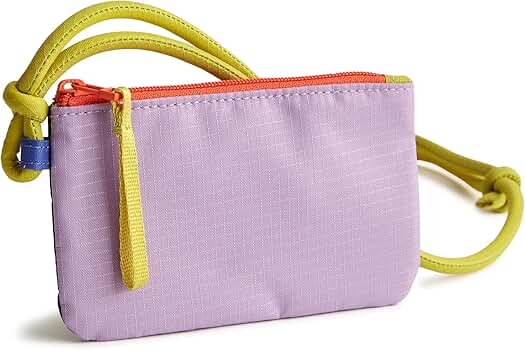 Amazon.com: Vera Bradley Women's Ripstop Zip Card Pouch Lanyard