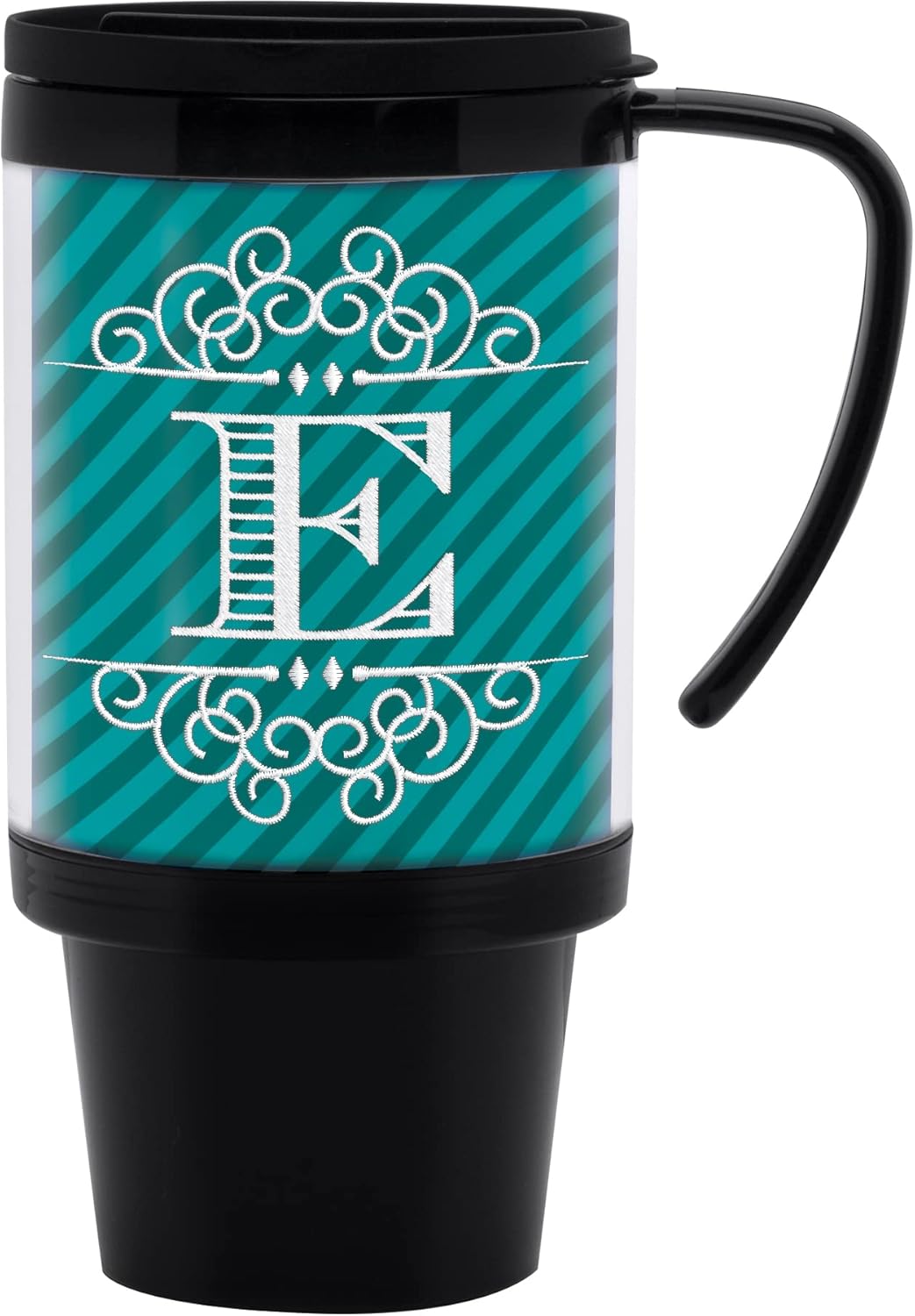 Thermo-Temp 16 oz. Black Photo Travel Mug - Case of 24 - Image 4