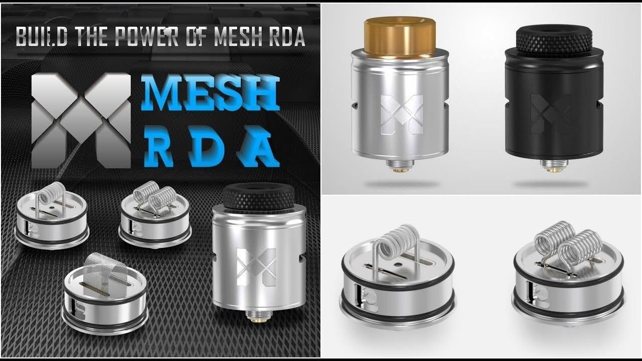 Mesh Rda - Vandy Vape- Sans Tabac Ni Nicotine - Vente Interdite Aux  Mineurs. - 25 mm - Acier : Amazon.fr: High-Tech