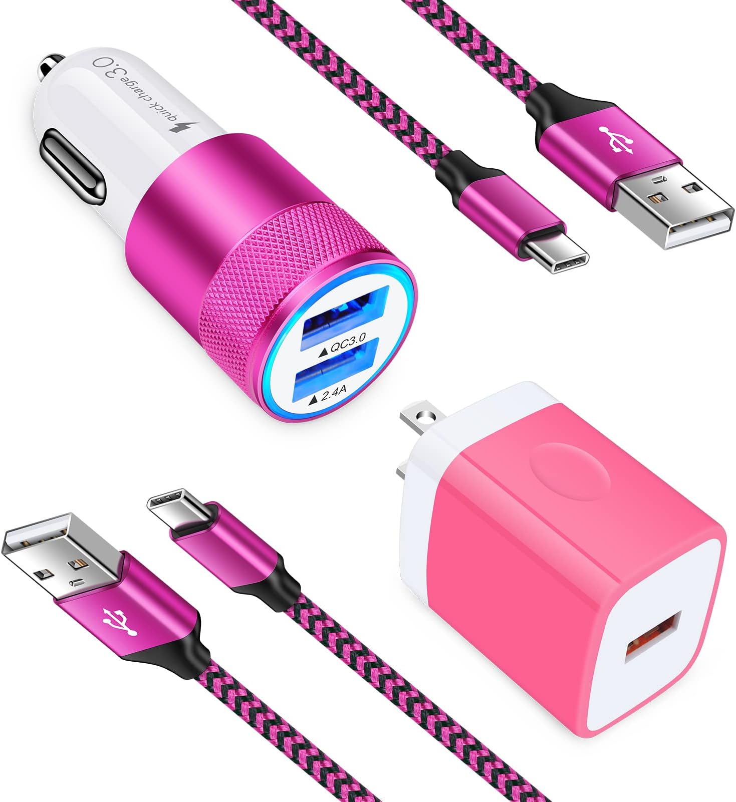 18W Fast Phone Charger for Moto G7 G8 Play Power,Z4 Z3,G