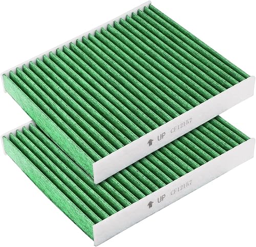 Cartist CF12157 - Filtro de aire de cabina HEPA para Mazda CX-9 2016-2023 Toyota RAV4Corolla 2019-2023, Camry 2018-21, Highlander 2020-22Lexus