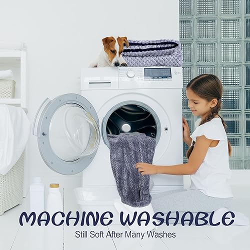 Miniatura 5 de Chumia 2 piezas de manta de franela para mascotas, manta de doble capa para perros pequeños y medianos, mantas suaves para cachorros y gatitos,