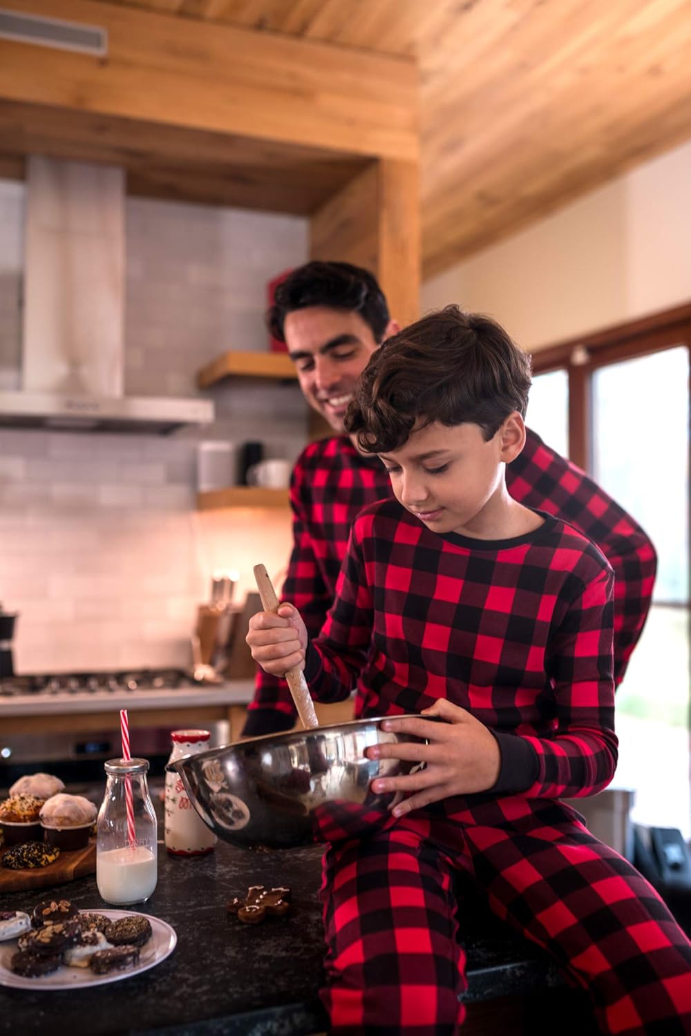 Leveret Kids & Toddler Pajamas Boys Girls Unisex 2 Piece Pjs Set 100% Cotton Sleepwear (12 Months-14 Years) - Image 5