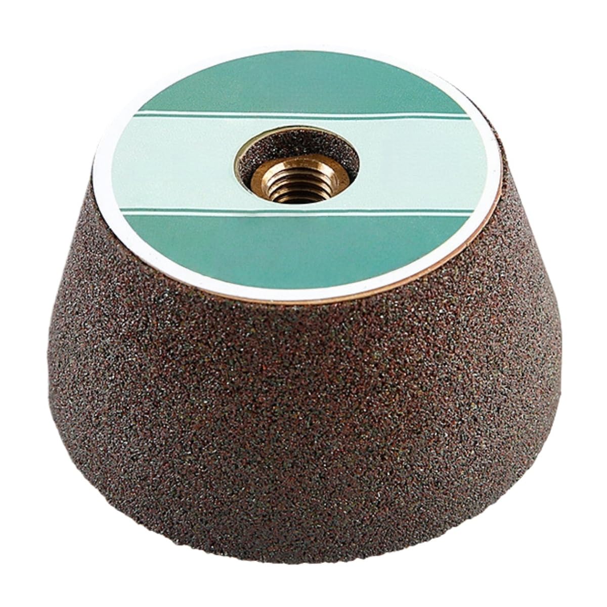 MiJunHD 3inch 75mm Stone Grinding Wheel Flaring Cup Wheel Angle Grinder Diamond Polishing Wheels for Granite Marble Tile Trimming 1Pc (Flat Surface 50 Grit)