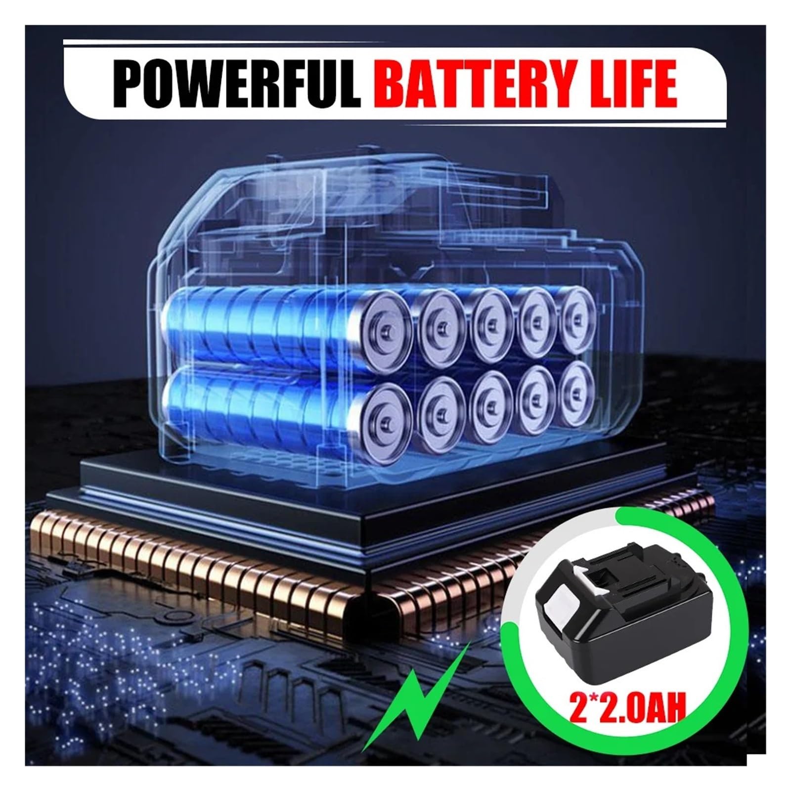 Motocultor Sin Escobillas De 330 RPM, Herramienta Eléctrica Inalámbrica For Césped Y Jardín, Torneado Suelo For Batería 21V Tarea Potente