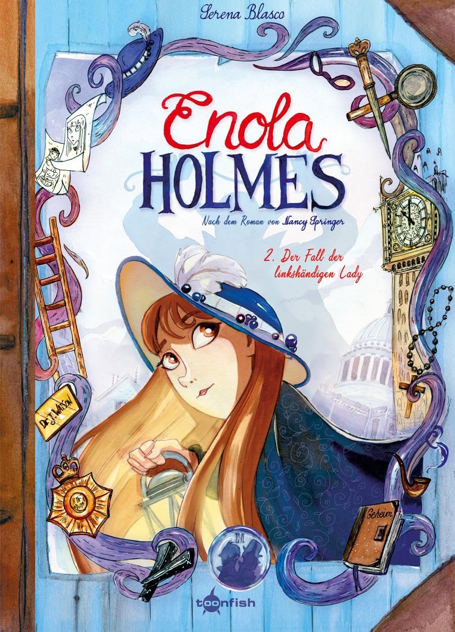Enola Holmes (Comic). Band 2: Der Fall der linkshändigen Lady