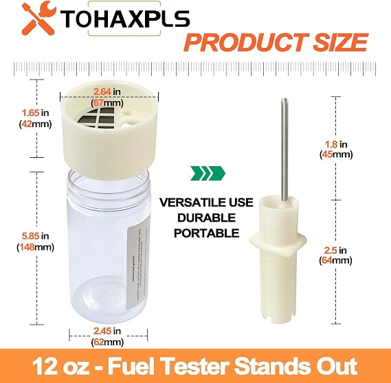 Jar Fuel Tester Aviation for Non-Ethanol Aviation Fuel