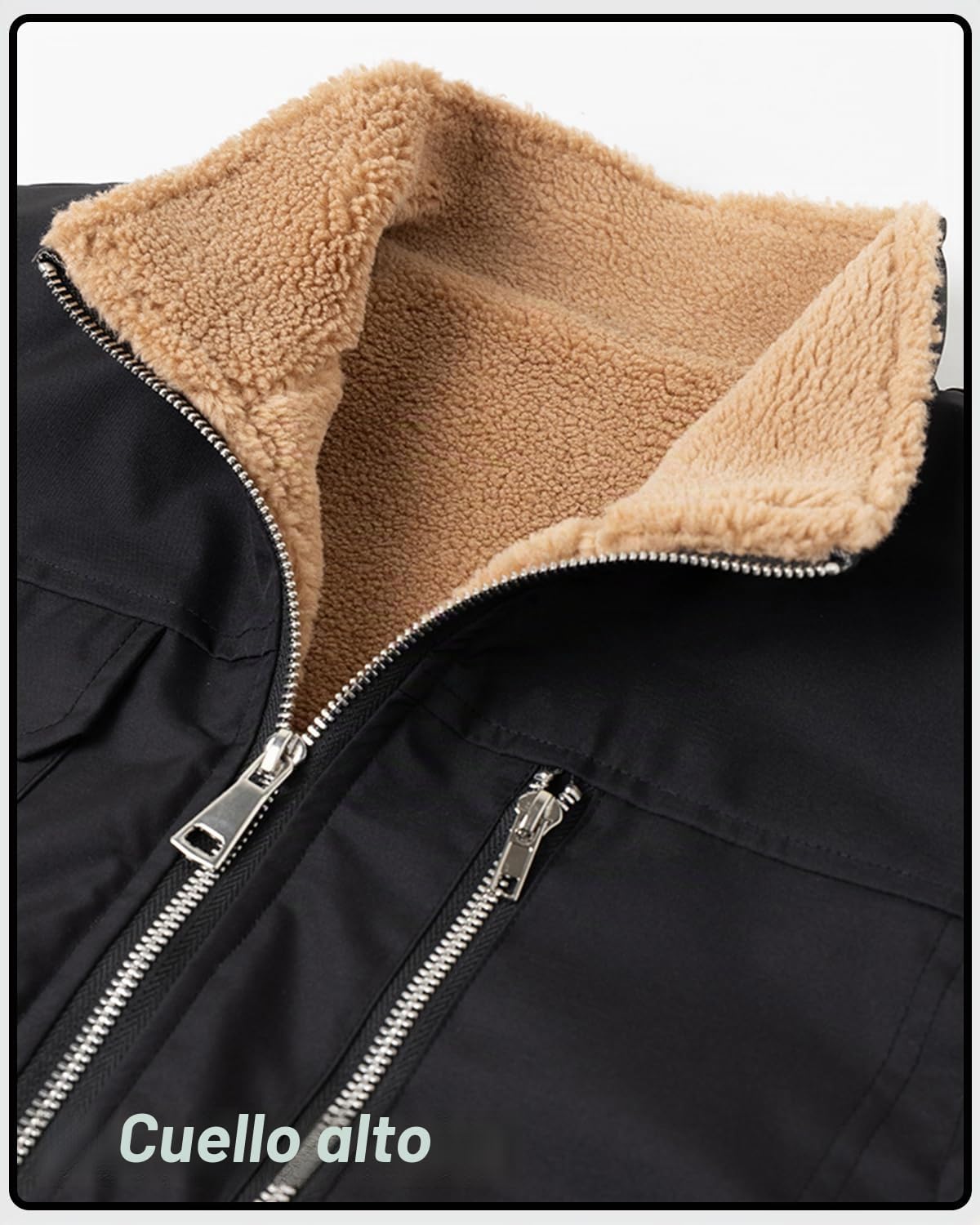 Chaleco de Invierno para Hombre Forro Polar Cálido Chaqueta sin Mangas Otoño Bodywarmers Abrigo Exteriores Chaleco