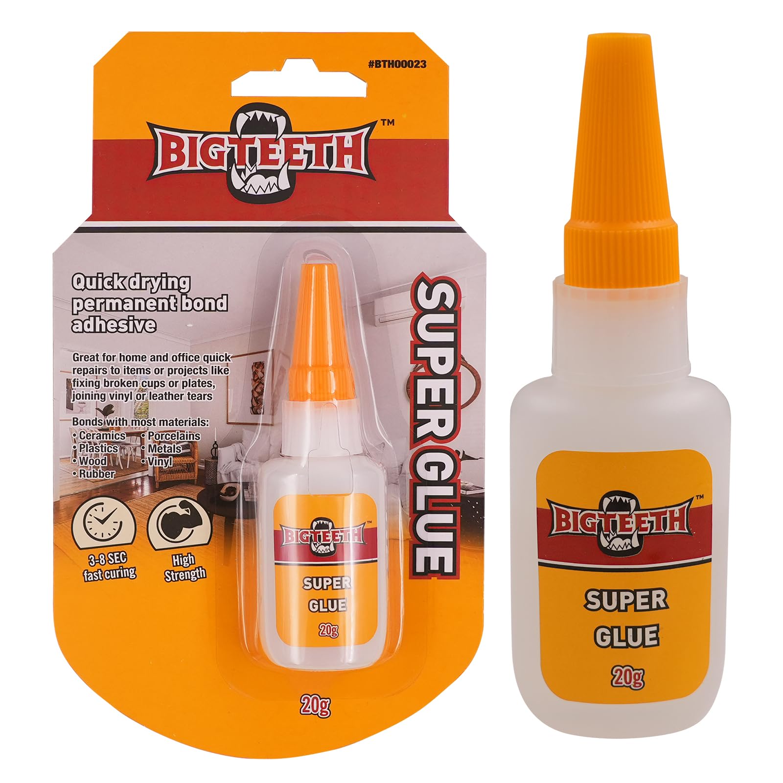 BIGTEETH All Purpose Super Glue 20g x 1