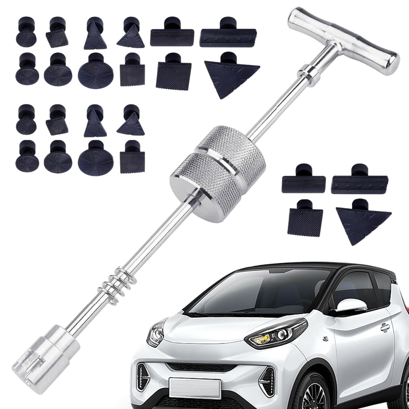 Extracteur de bosses et kit de débosselage de carrosserie multifonction pour voiture