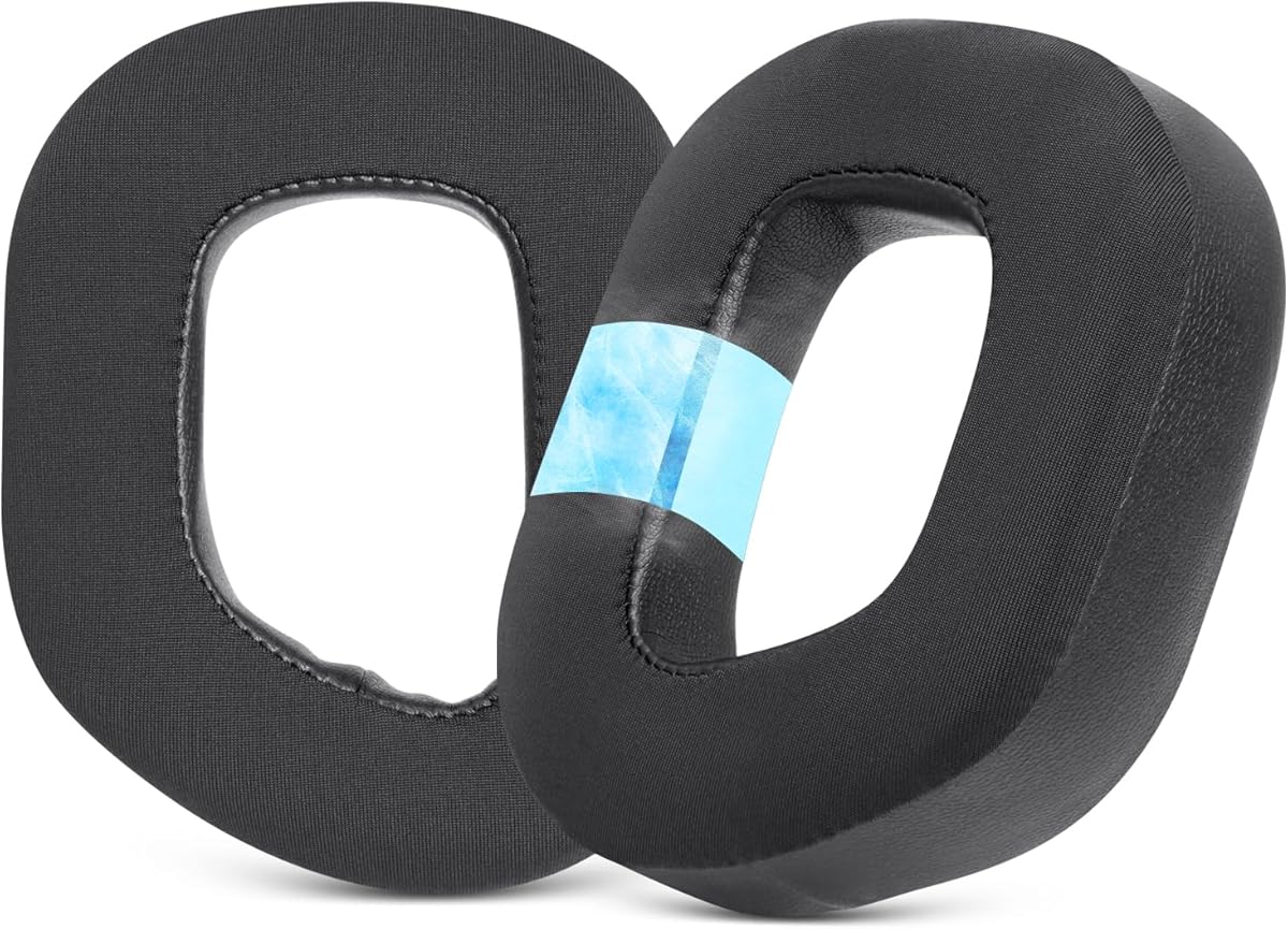 GVOEARS HS80 Cooling Gel Ear Pads, Replacement Earpads Cushion for Corsair HS80 RGB Wired & Wireless Gaming Headsets, Cushions with Added Thickness, Elevate Comfort, High-Density Noise Cancelling Foam