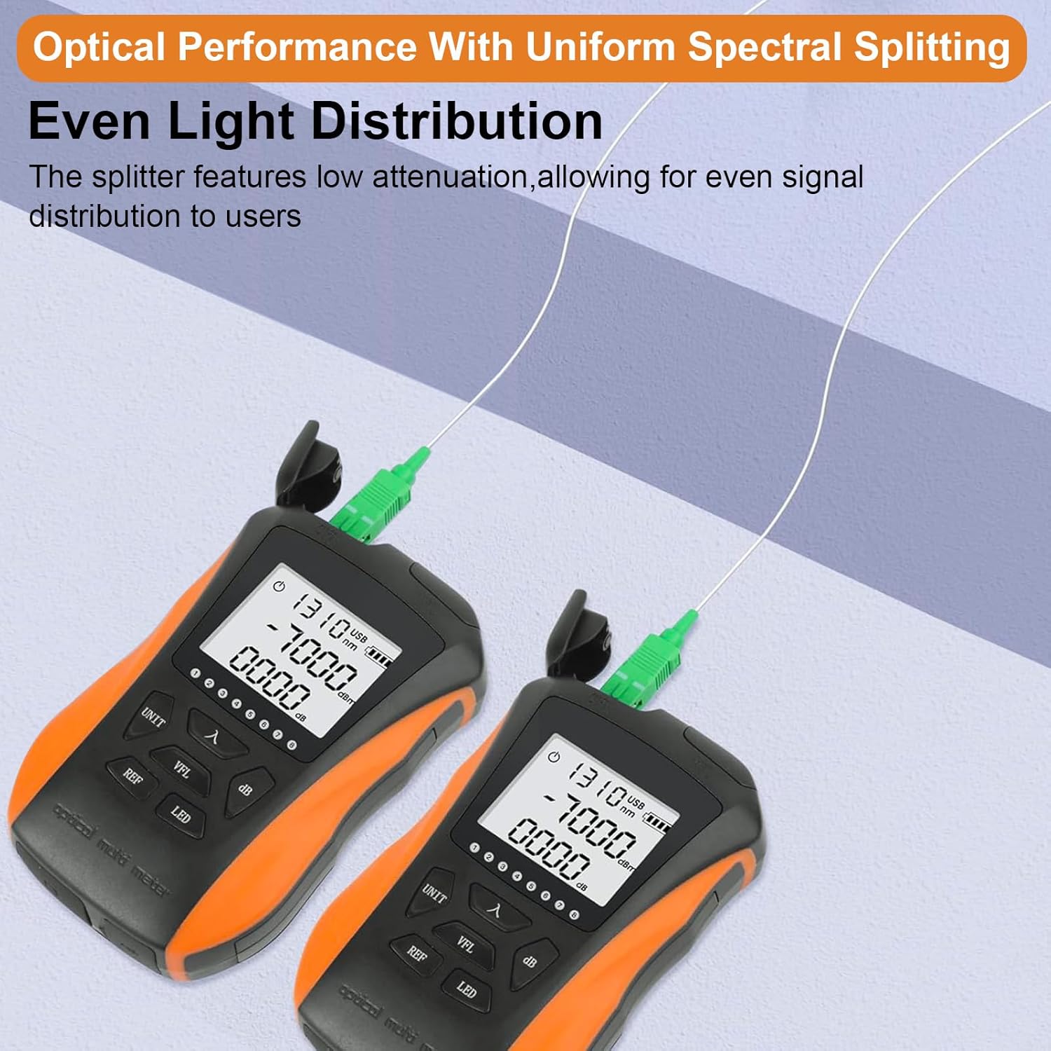 Poyiccot PLC Fiber Optical Splitter 1X16, 0.9mm G657A1 Singlemode SC 1X16 Fiber Optical Splitter for Home Wiring, Engineering Project, Fiber LAN, 1M/3.3ft - Image 4