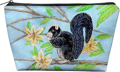 Betsy Drake PC1069 8.5 x 6 in. Fox Squirrel Pouch Multicoloured