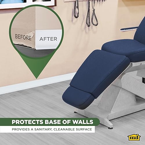 Miniatura 3 de M-D Building Products 73897 Zócalo de vinilo de 4 pulgadas por 60 pies color blanco