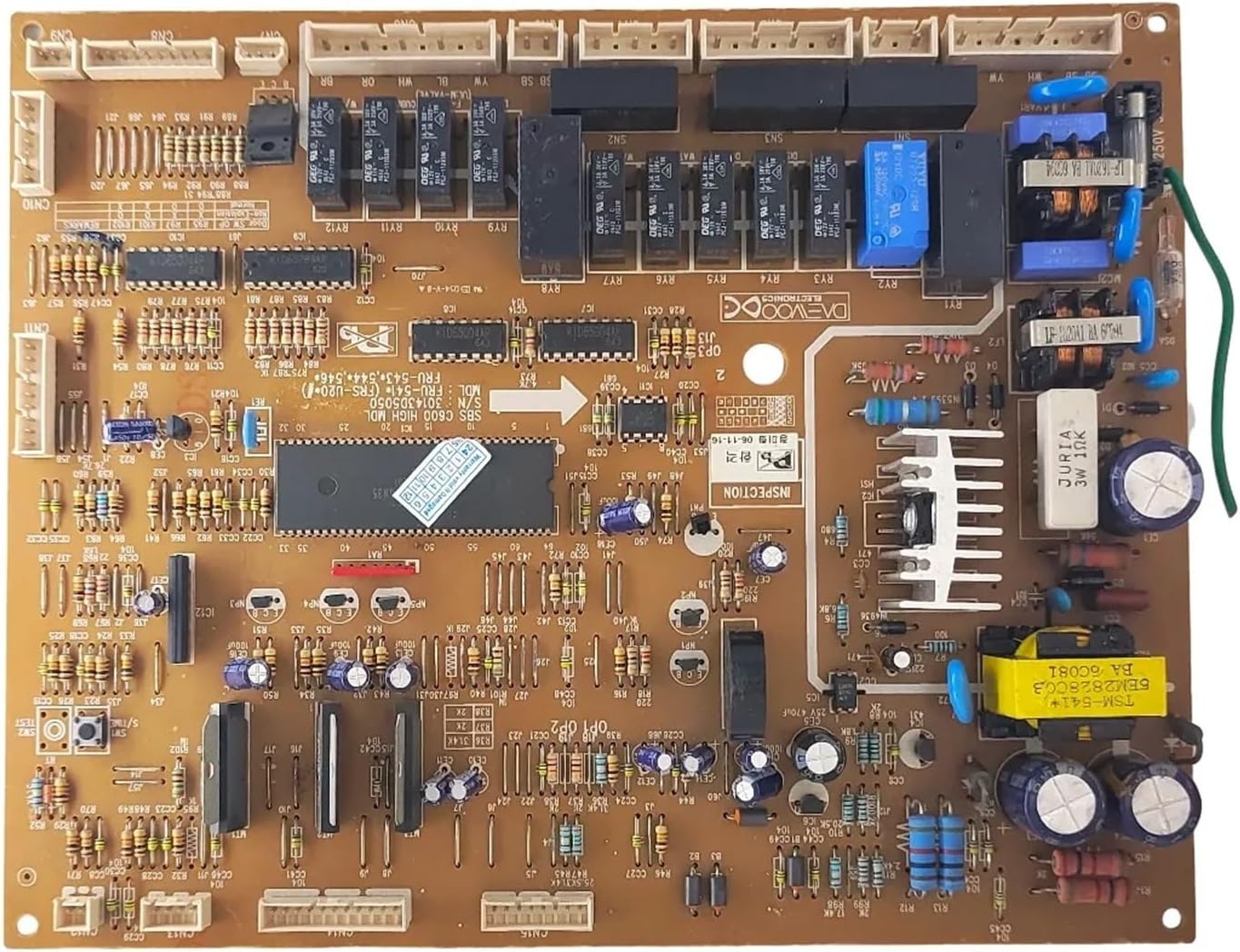 Used for Refrigerator Computer Board FRU-543 30143D5050