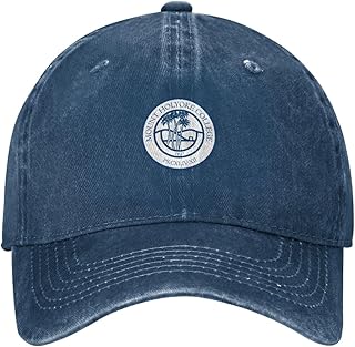 Mount A Holyoke College Logo Hat Adult Adjustable Classic Washed Casquette Cap Hat Baseball Cap for Man Woman