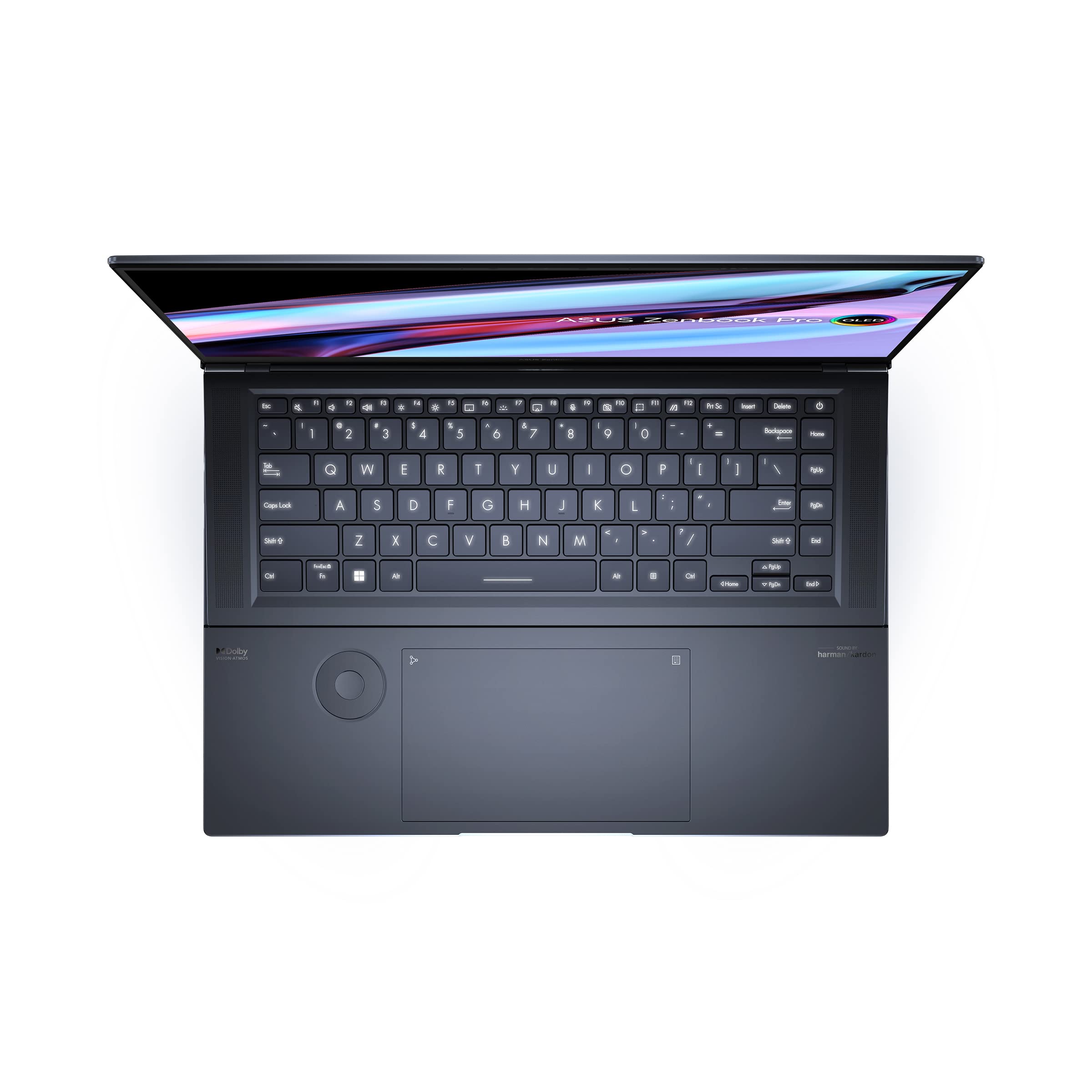 ASUS Zenbook Pro 16X OLED UX7602ZM#B0BSH38RB7, Notebook alluminio, Monitor Touch 16" OLED Glossy, Intel Core 12ma gen i7-12700H, RAM 32GB, 1TB SSD, NVIDIA GeForce RTX 3060 6GB GDDR6, Win 11 Home, Nero