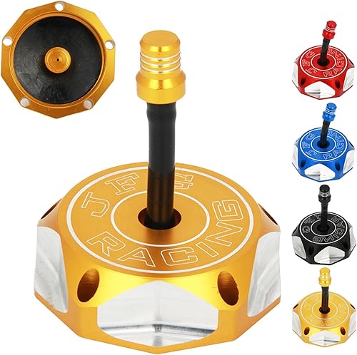 Cubierta de la tapa del tanque de combustible de la motocicleta de la suciedad con la manguera de ventilación de aire para DRZ5070125400400E,