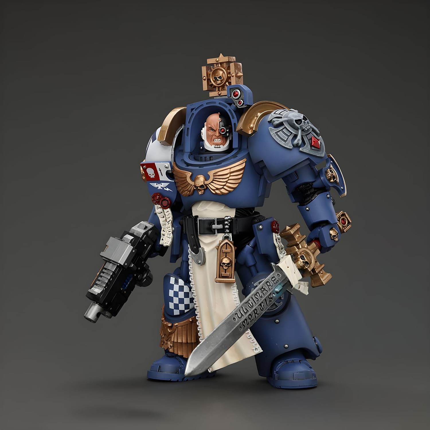 Pipigirl Genuine License 1:18 Action Figure, Ultramarines Soldier Models Action Figures Kits