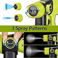 Vista 3 de Pulverizador de pintura inalámbrico para batería Ryobi de 18 V, herramienta eléctrica inalámbrica HVLP, pistola de pintura en aerosol para pintura