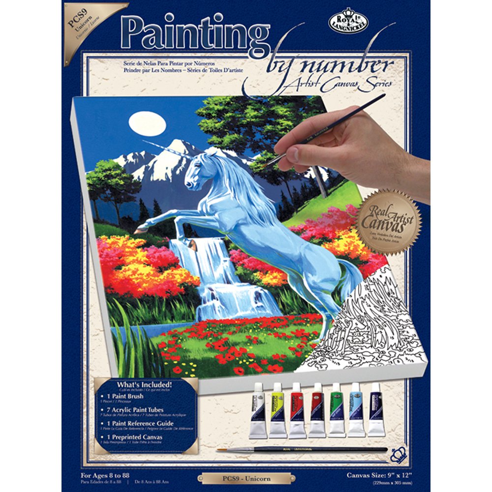 Royal & LangnickelSM PBN UNICORN CANVAS