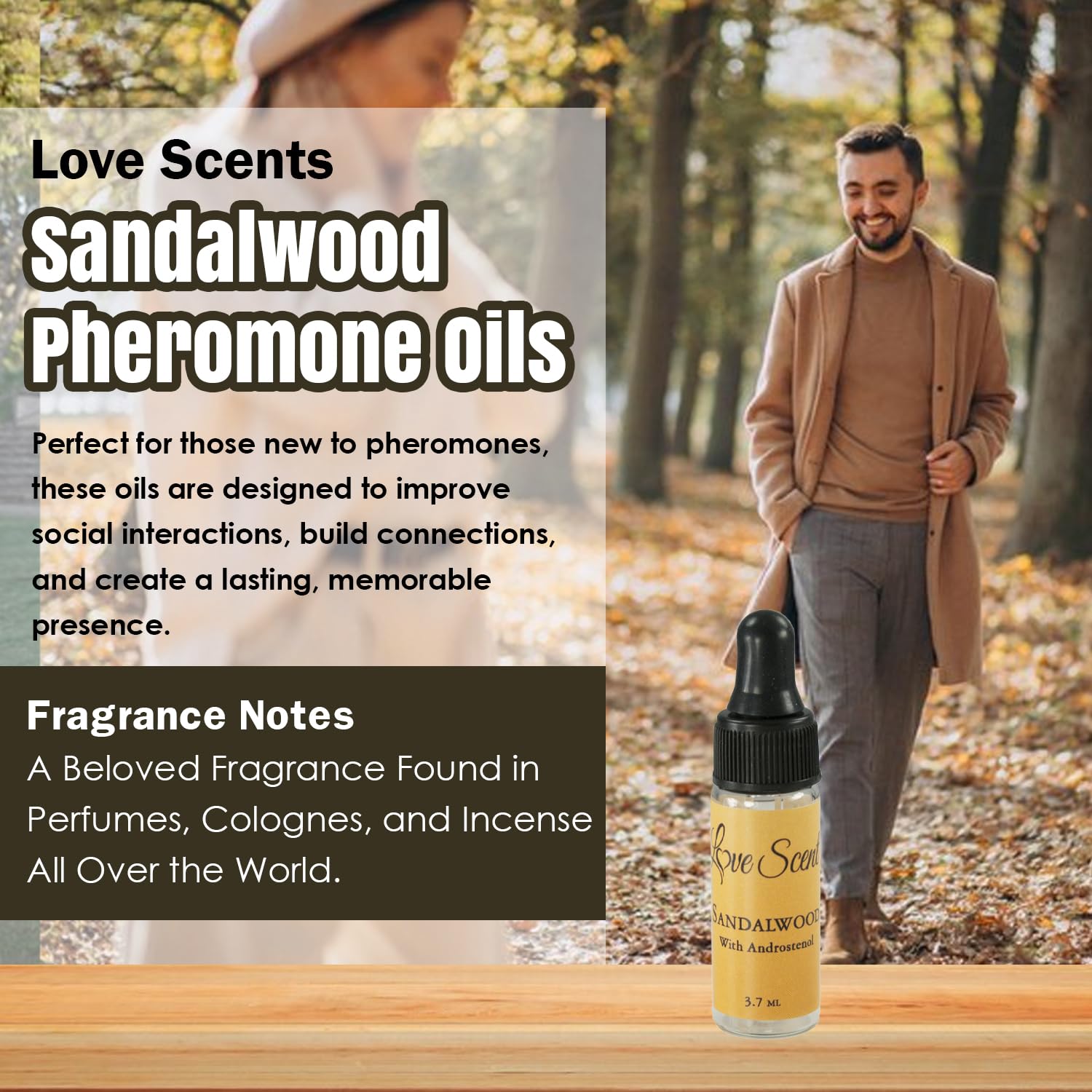 Pheromone Body Oil with Androstenol | Men & Women | 3.7 mL Dropper Bottle image 5