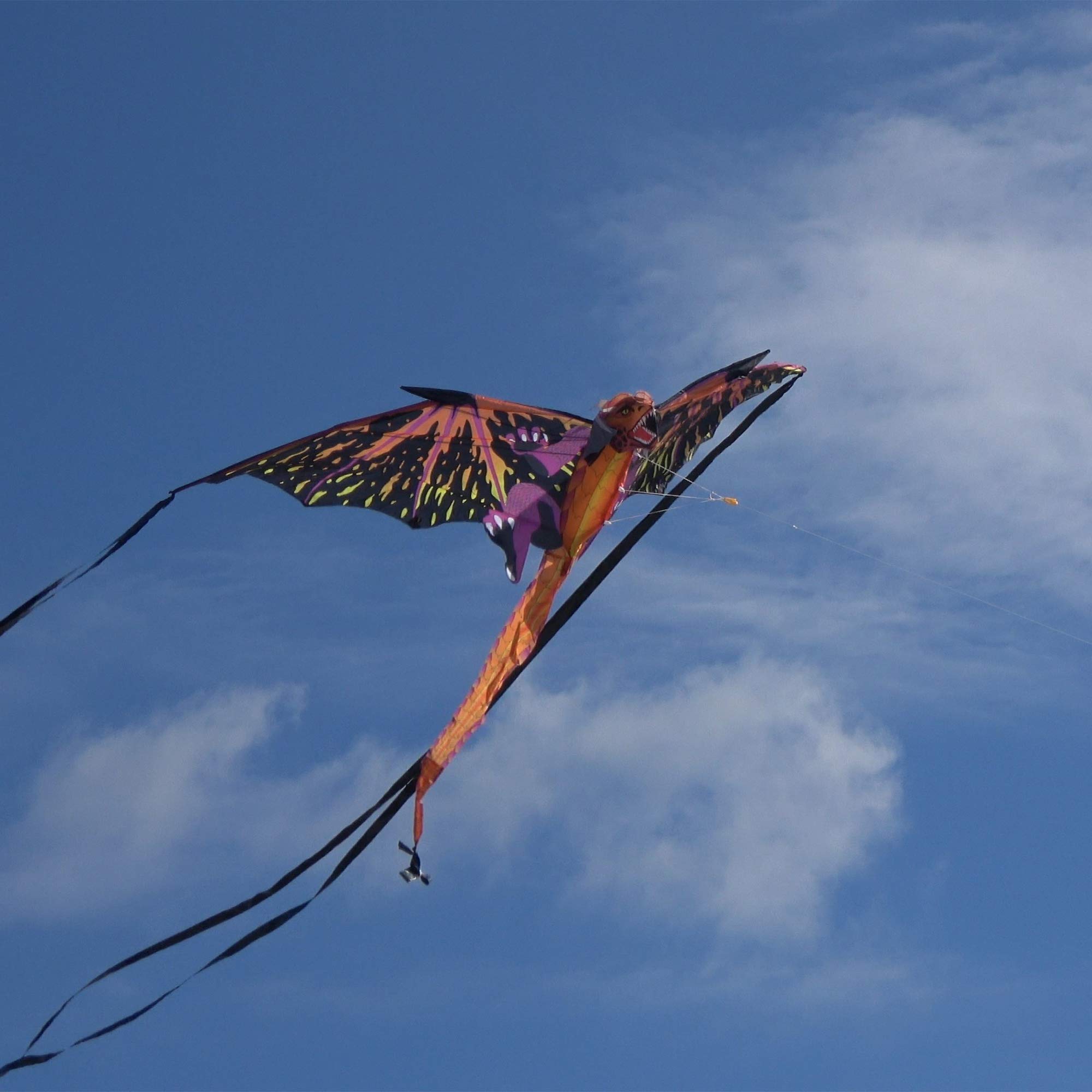 silueta de un dragón con alas. el dragón medieval tá volando. 4609830 Vector e