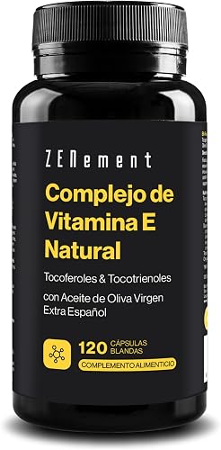 Zenement Vitamina E Complex - Tocoferoles y Tocotrienoles 120 Cápsulas