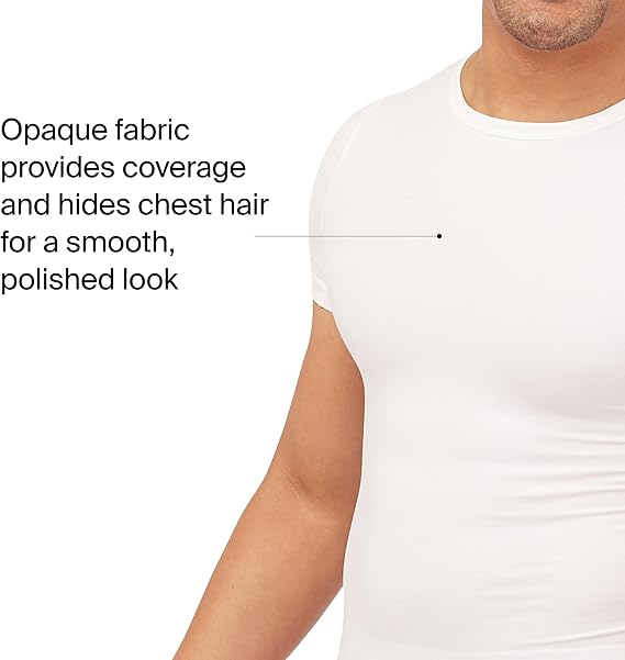 SPANX Men's Sculpt Cotton Spandex Crewneck