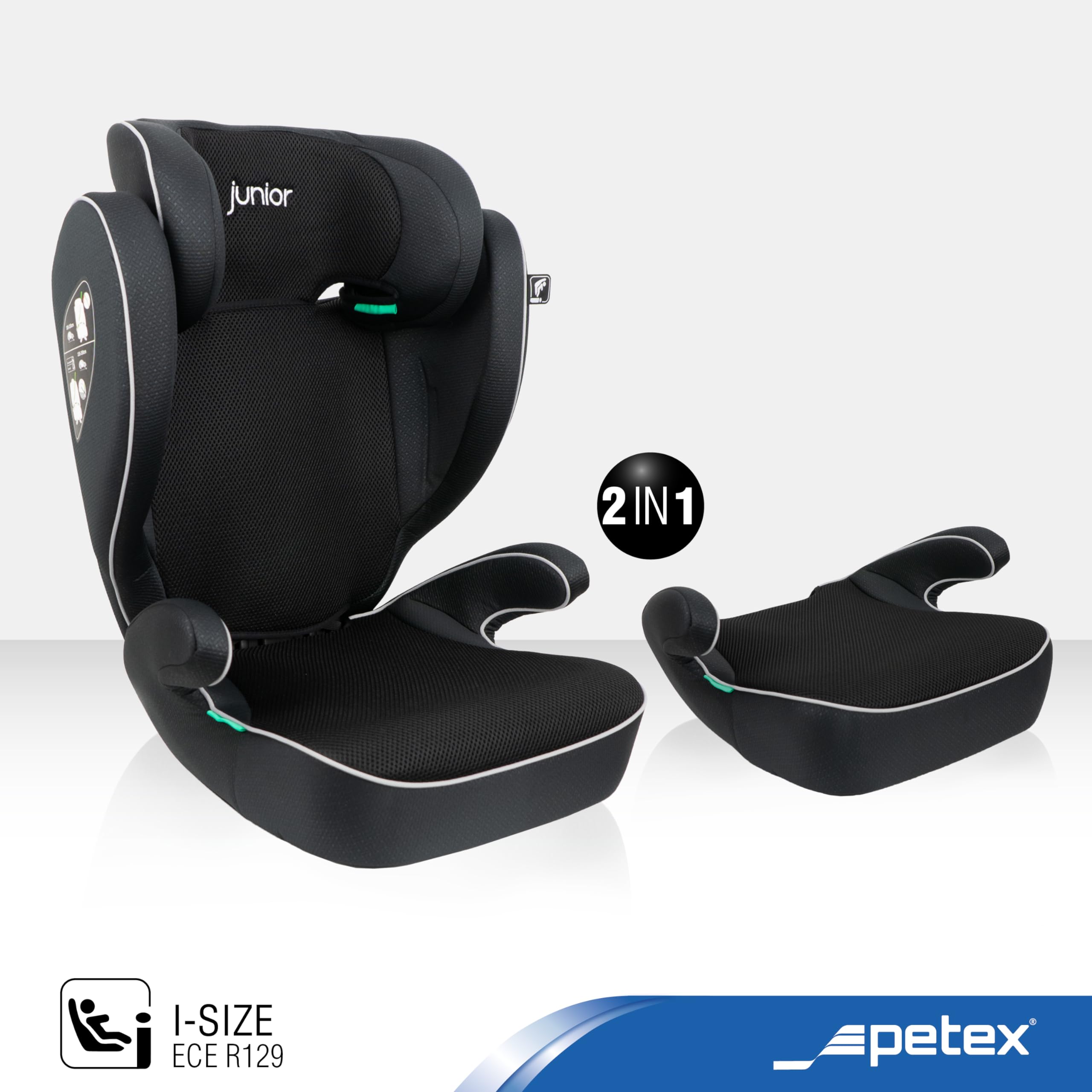Petex 44445104 Seggiolino per bambini nero