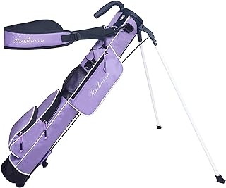 Golf Stand Bag, Lightweight Golf Easy Carry Bag with Padded Strap，Durable Pitch n Putt