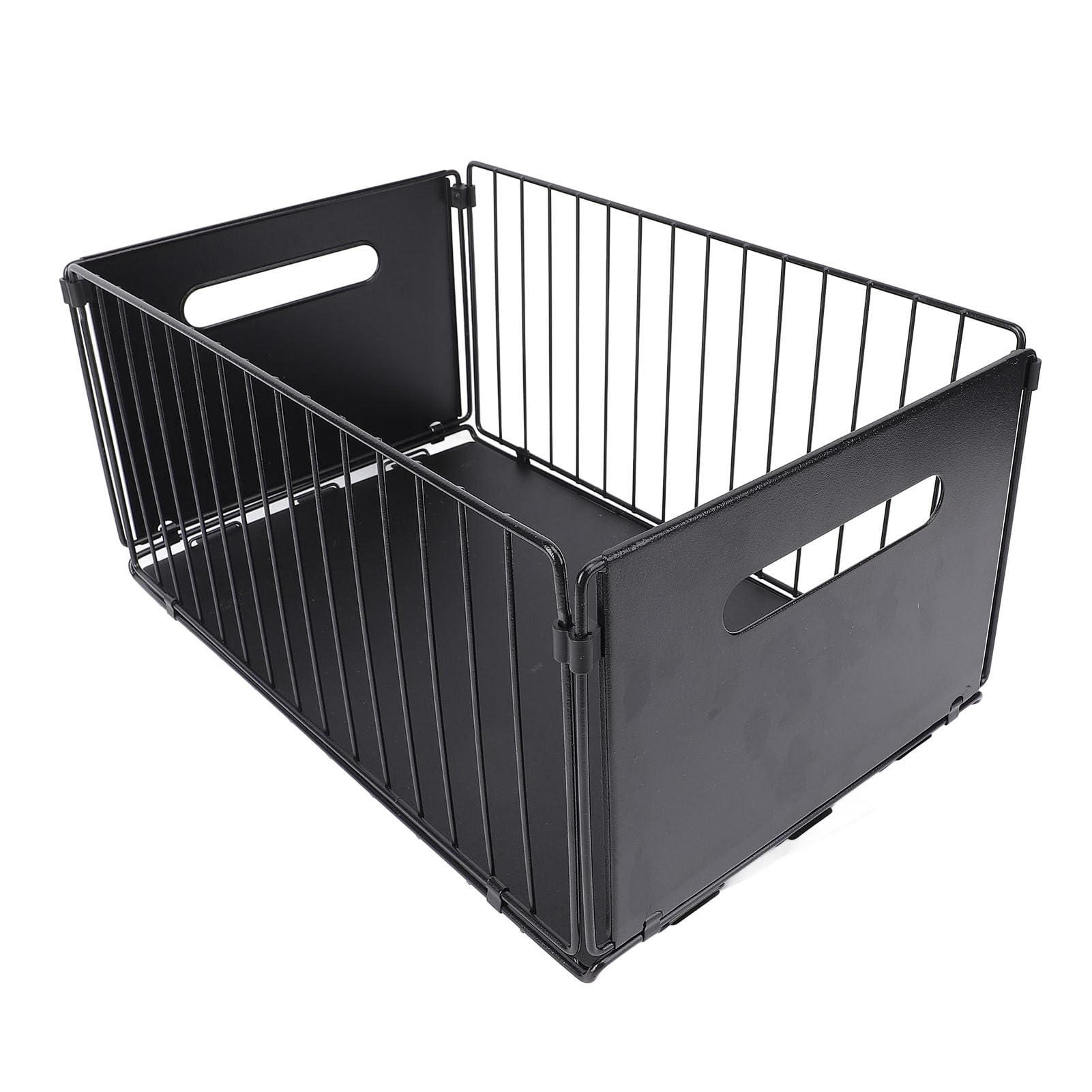 Sxhlseller Elastyczny Wysuwany Organizer do Szafki, Solidna Wysuwana Szuflada Szafki Pod Zlewem, Wykonana z żelaza, Zestaw 2 Sztuk Zapewniający oszczędność Miejsca (Wysoki)