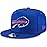 New Era NFL 9FIFTY Adjustable Snapback Hat Cap One Size Fits All (Buffalo Bills - Blue)