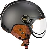 CGM EBI Casque de Ski Unisexe pour Adulte, Graphite satiné, S (55-56cm) - 1