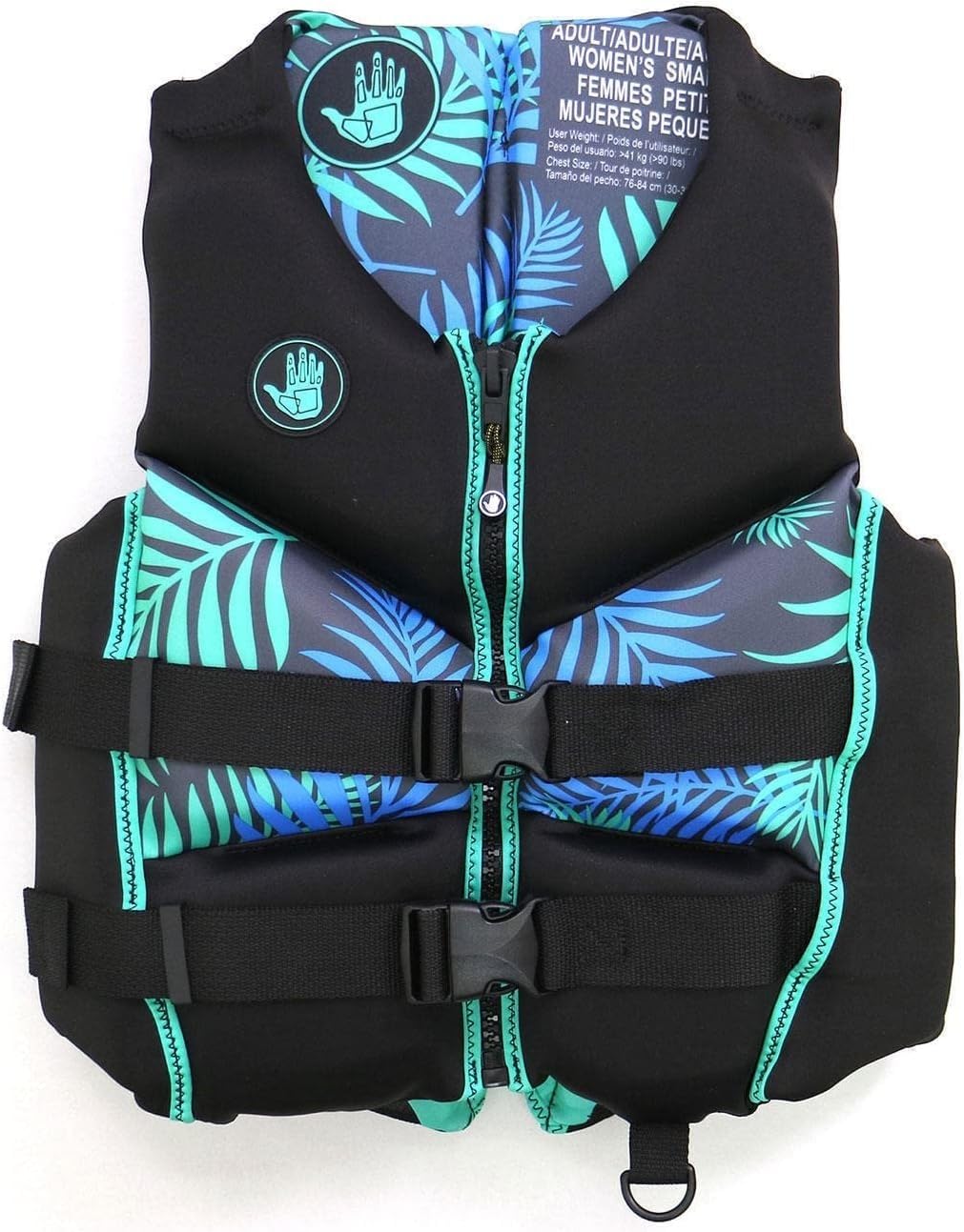 Body Glove Women's PFD (Personal Flotation Device) X-Large 41-45in Palm Green