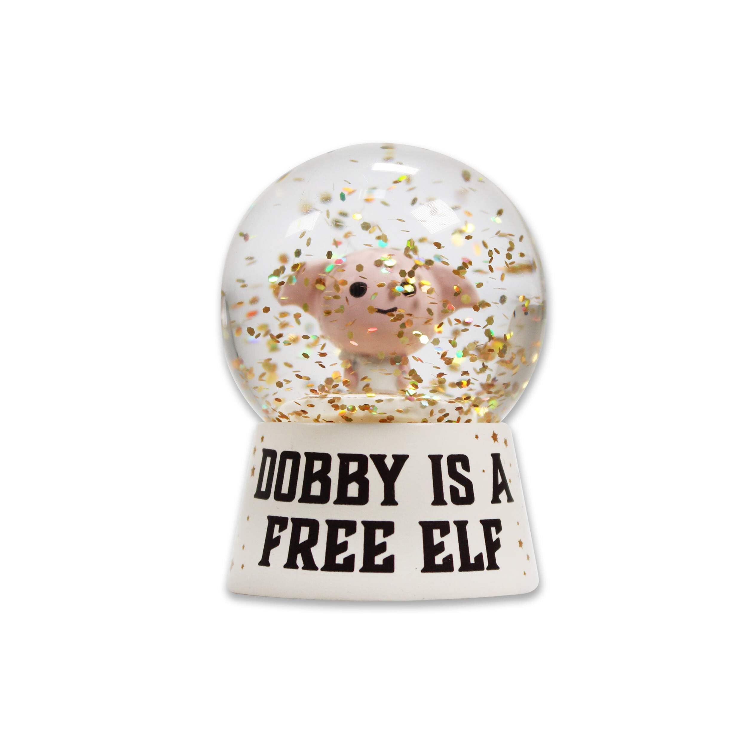 Harry Potter Kawaii (Dobby) Half Moon Bay | | Dobby | Snow Globe - Dobby Is A Free Elf Celebration, 100Mm | Official Merchandise