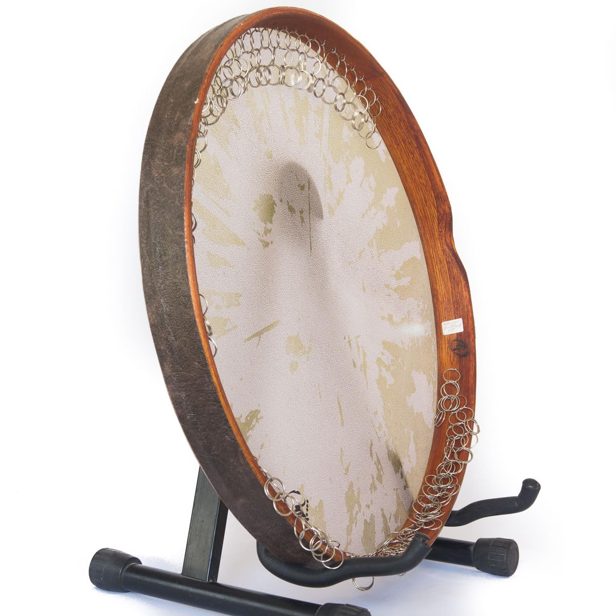 Professional Persian Daf Habibi Khurshidi Erbane Bendir with Nickel Rings with soft case