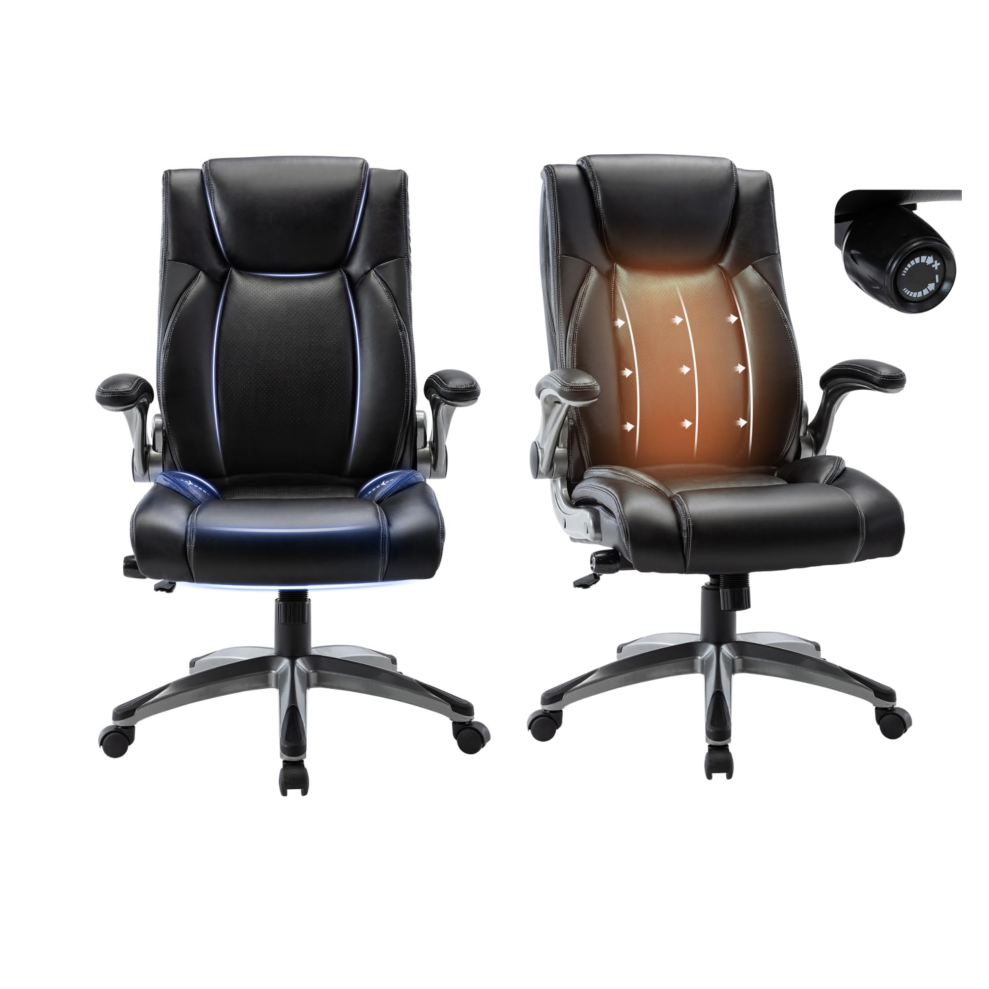 Amazon.com: COLAMY Ergonomic Home Office Chair-Adjustable Lumbar