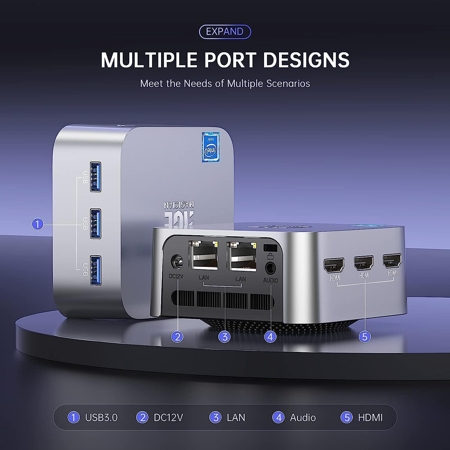 Amazon.com: ACEMAGIC Mini PC T8 Plus 12th Gen N95(up to 3.4